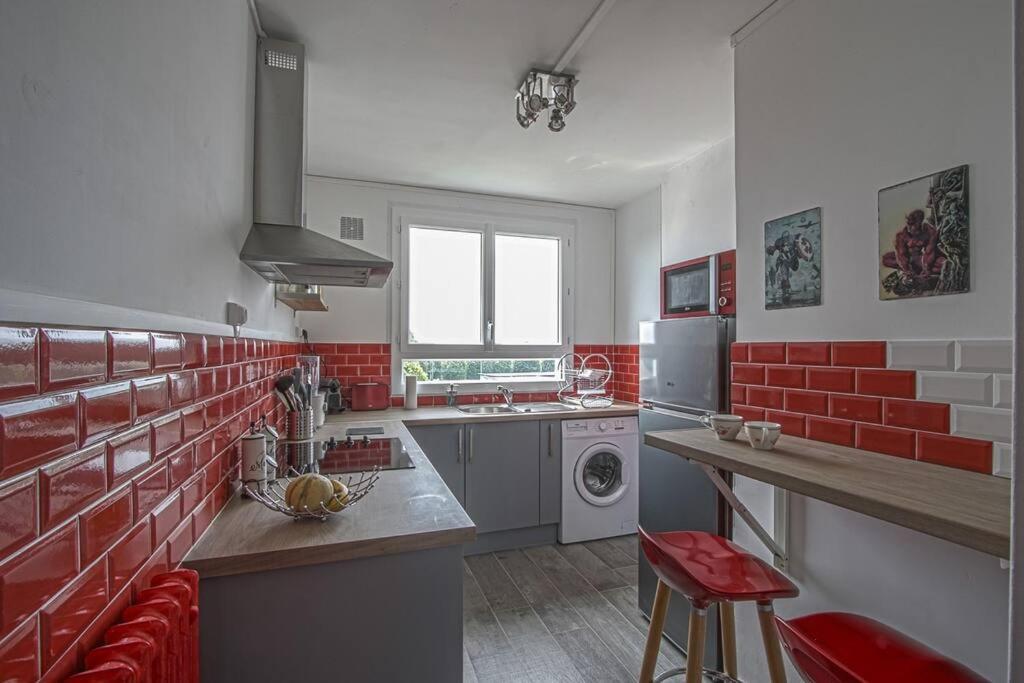 Appart 3 Chambres - 6 Personnes - Memorial - Universite 캉 외부 사진